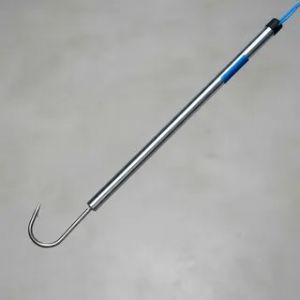 Anzol Fisga Bicheiro Sol E Lua 1 Ponta Aço Carbono 60 Cm